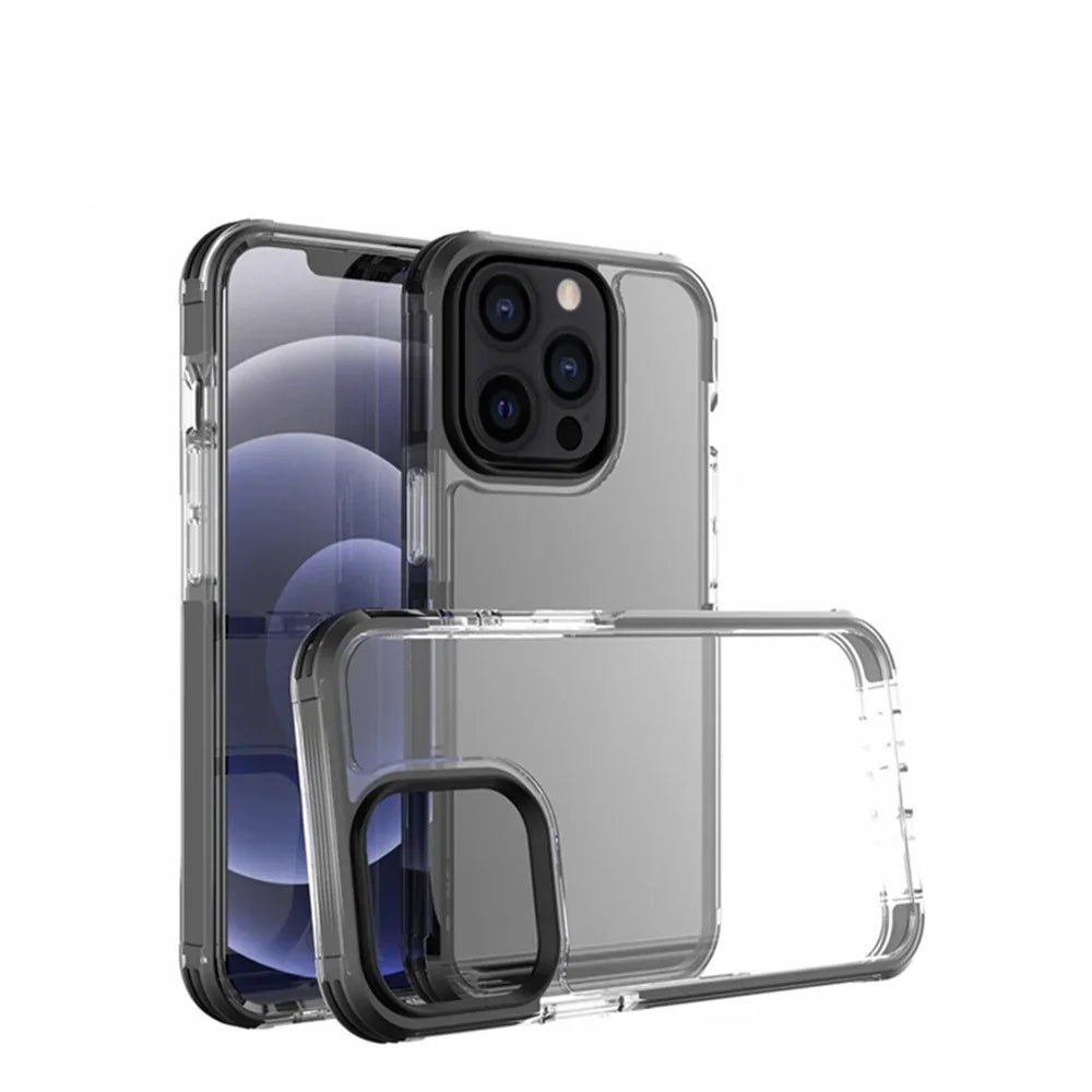 Armor-X Cbn Protective Case 2 Mtr Shockproof For iPhone 13 Pro - Black - Tashqila Armor-X Cbn Protective Case 2 Mtr Shockproof For iPhone 13 Pro - Black - Tashqila